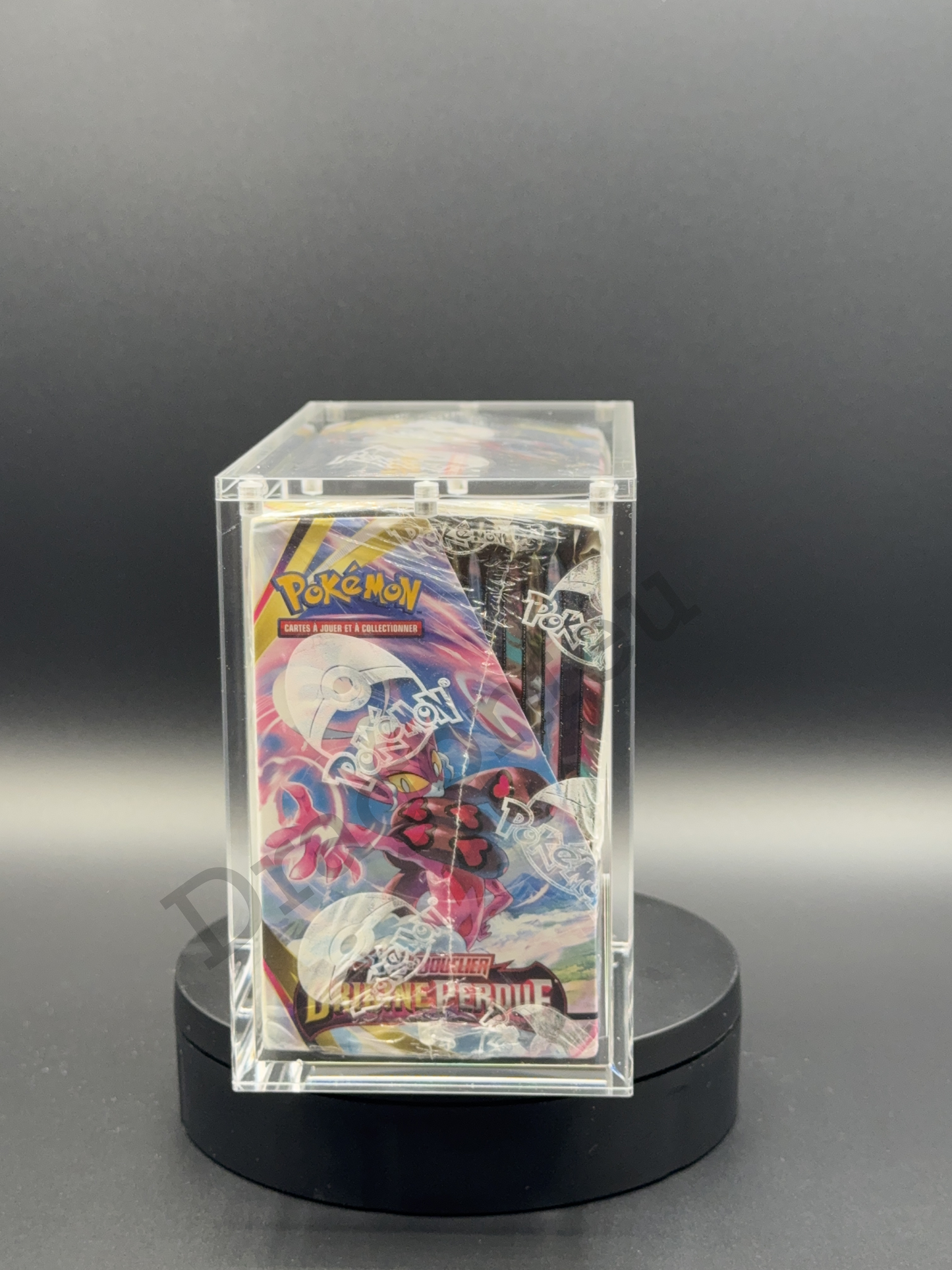 Protection Acrylique Draco Shield pour Display 36 boosters Pokémon