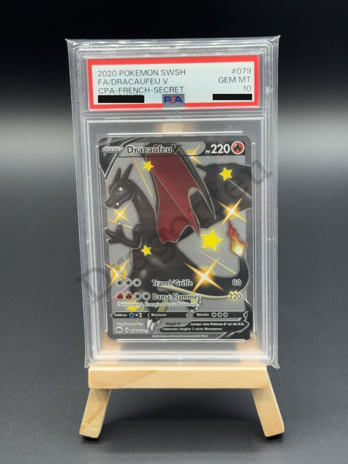 Sleeves de Protection pour Cartes Gradées PSA – Pack de 100 Protèges-Boîtiers Ajustés Draco Shield