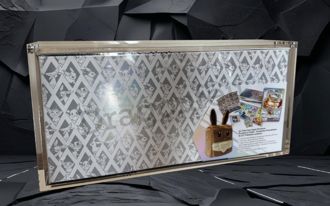 Protection Collection Super Premium Evolutions Prismatiques - Boîte Acrylique Draco Shield