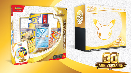 Où précommander Pokémon 30e Anniversaire en France ?