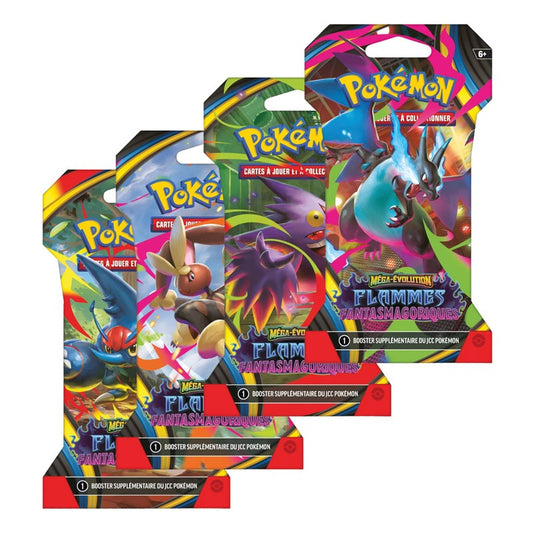 Boosters sous Blisters Flammes Fantasmagoriques EV12