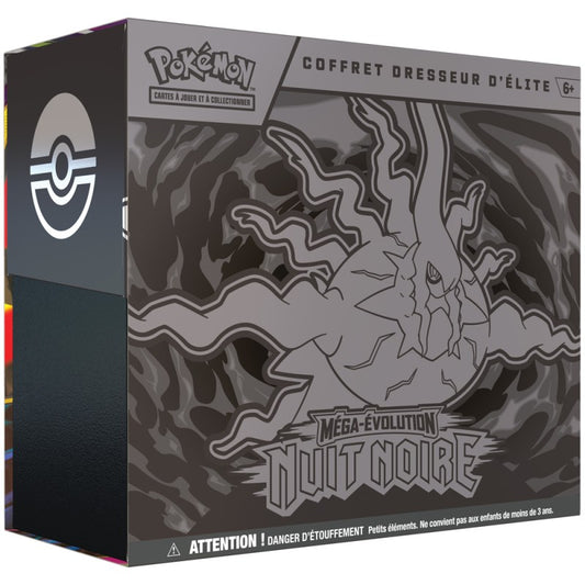 Coffret Dresseur d'Élite ETB Nuit Noire ME05 – Méga-Évolution – Pokémon VF