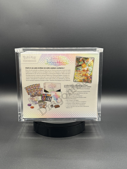 Protection Acrylique Draco Shield pour Coffret Dresseur d’Élite (ETB)
