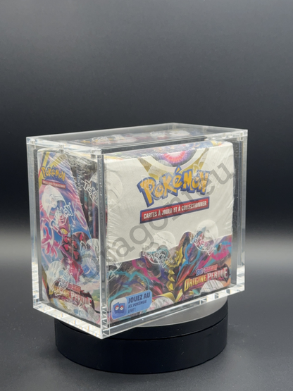 Protection Acrylique Draco Shield pour Display 36 boosters Pokémon