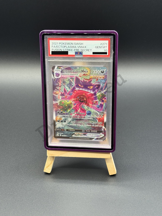 Boîtier de Protection Métal Premium Draco Shield pour Cartes Gradées PSA