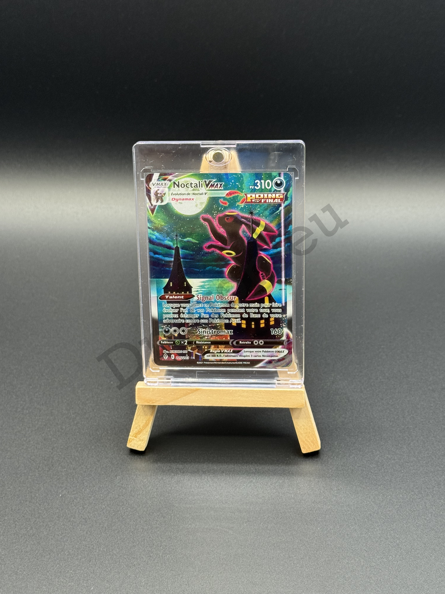 Boîtier One-touche Magnetic Card Holder Transparent Draco Shield 35pt