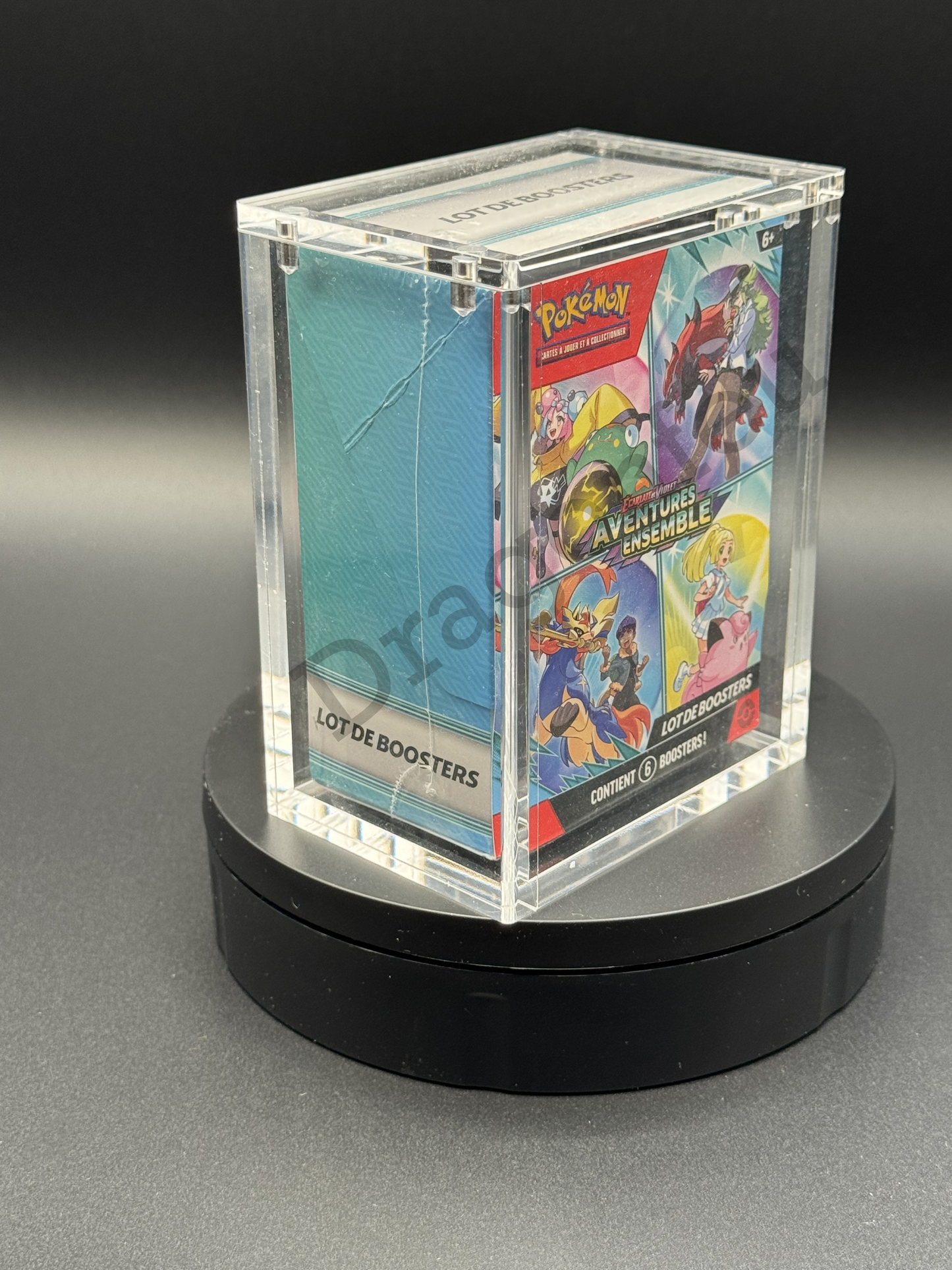 Protection Bundle Pokémon - Boîte Acrylique Draco Shield