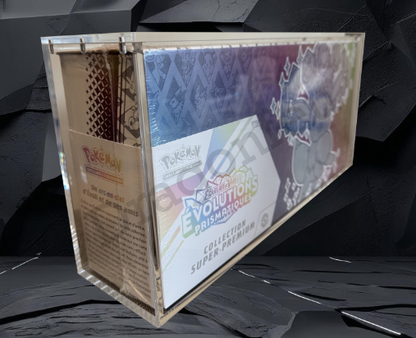 Protection Collection Super Premium Evolutions Prismatiques - Boîte Acrylique Draco Shield