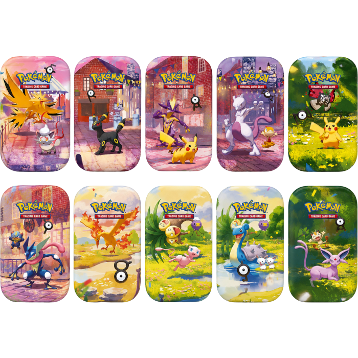 Mini Tin Pokémon 30e Anniversaire – Collection Day & Night – VF